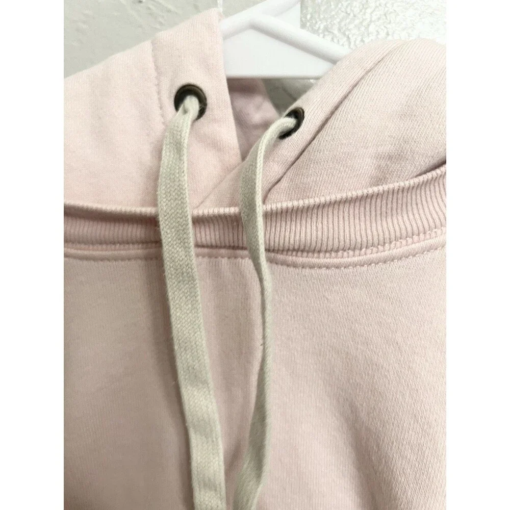 J.CREW Lightweight French Terry Hoodie BN437 Mens Size Large Cotton Candy Pink